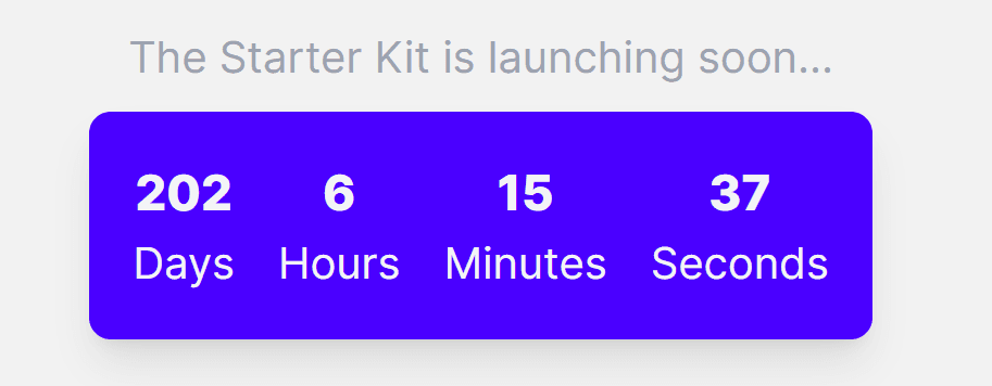 Countdown Timer Component